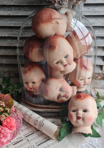 Ancienne tete poupee france - tete,